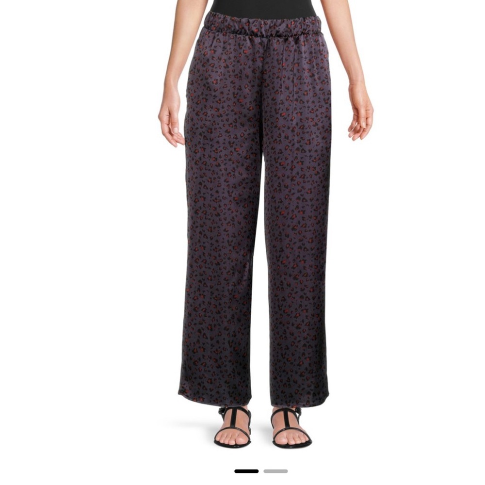Renee C. Cheetah ankle length pants